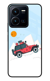 Mountain Trail Beast Vivo Y35 Glass Case